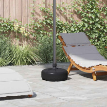 Berkfield Umbrella Base Sand/Water Filled 15 L Black