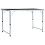 Berkfield Foldable Camping Table Grey Aluminium 120x60 cm 1