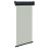 Berkfield Balcony Side Awning 105x250 cm Grey 1