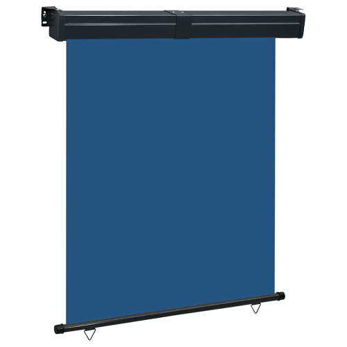 Berkfield Balcony Side Awning 145x250 cm Blue