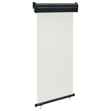 Berkfield Balcony Side Awning 105x250 cm Cream