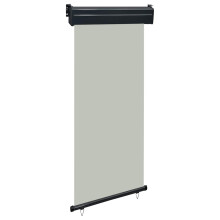 Berkfield Balcony Side Awning 85x250 cm Grey