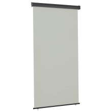 Berkfield Balcony Side Awning 125x250 cm Grey