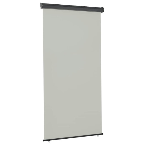 Berkfield Balcony Side Awning 125x250 cm Grey