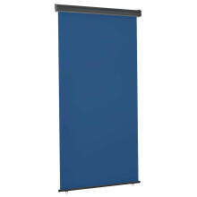 Berkfield Balcony Side Awning 125x250 cm Blue