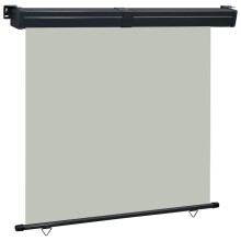 Berkfield Balcony Side Awning 175x250 cm Grey