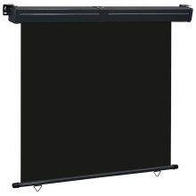 Berkfield Balcony Side Awning 165x250 cm Black