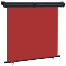 Berkfield Balcony Side Awning 175x250 cm Red