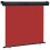 Berkfield Balcony Side Awning 175x250 cm Red 1