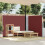 Berkfield Retractable Side Awning Brown 140x600 cm 1