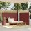 Berkfield Retractable Side Awning Brown 120x1000 cm 1