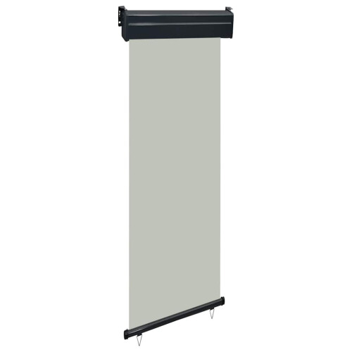 Berkfield Balcony Side Awning 65x250 cm Grey