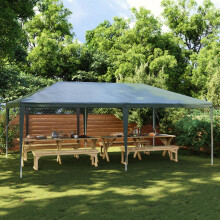 Berkfield Professional Party Tent 4x6 m Green 90 g/m