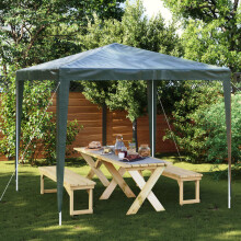 Berkfield Professional Party Tent 2.5x2.5 m Green 90 g/m
