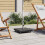 Berkfield Parasol Base Granite 30 kg Square Black 1