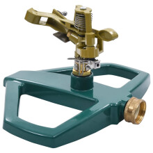 Berkfield Rotary Sprinkler Green 21x22x13 cm Metal