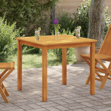 Berkfield Garden Table 85x85x74 cm Solid Acacia Wood