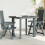 Berkfield Garden Table Green 80x75x72 cm Plastic 1