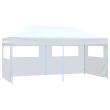 Berkfield Professional Folding Party Tent with 4 Sidewalls 3x6 m Steel White