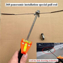 For Car Installation of 360 Panoramic Rod Left and Right Rearview Mirror Hole Pull Tool