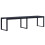 Berkfield Garden Bench 180 cm PS Board Black 1