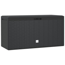 Berkfield Garden Storage Box Anthracite 114x47x60 cm