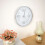 Berkfield Wall Clock 30 cm Silver 1