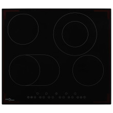 Berkfield Ceramic Hob with 4 Burners Touch Control 6600 W