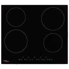 Berkfield Ceramic Hob with 4 Burners Touch Control 6000 W