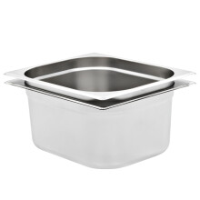 Berkfield Gastronorm Containers 2 pcs GN 1/2 150 mm Stainless Steel