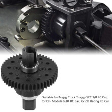 RC Differential Gear 48T 1.0 Module Nylon Intermediate Reducer for 1/8 Scale RC Car Buggy Truck
