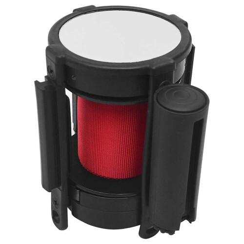 Berkfield Retractable Belt Barrier 200 cm Red
