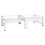 Berkfield Washing and Drying Machine Pedestal with Pull-out Shelves White 1
