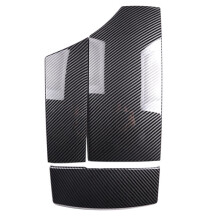 Car Armrest Box Cover Panel Trim Carbon Fiber Style for 5' E60 2004-2011 Car Trim Accessories