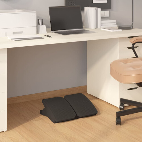 Berkfield Footrest Black 43.5x32.5x10.5 cm