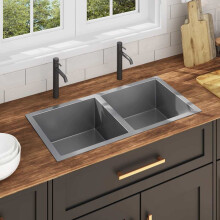 Berkfield Handmade Kitchen Sink Stainless Steel