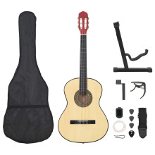 Berkfield 12 Piece Classical Guitar Beginner Set 4/4 39