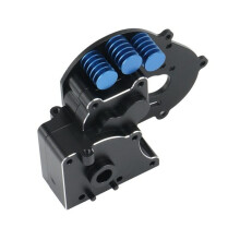 Metal Gearbox Housing Upgrade Aluminum Transmission Case for Traxxas Slash 1/10 2WD Enhanced Power Transfer