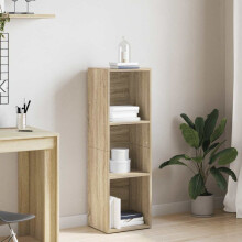 Berkfield Book Cabinet/TV Cabinet Sonoma Oak 36x30x114 cm Engineered Wood