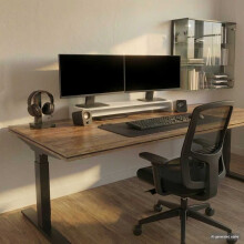 Berkfield Monitor Stand White 100x24x13 cm Engineered Wood