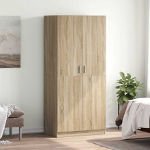 Berkfield Wardrobe Sonoma Oak 80x52x180 cm Engineered Wood