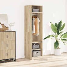 Berkfield Wardrobe Sonoma Oak 50x50x200 cm Engineered Wood