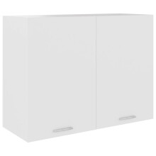 Berkfield Hanging Cabinet Lyon White 80x31x60 cm Engineered Wood