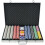 Berkfield Poker Set with 1000 Laser Chips Aluminium 1