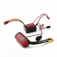 2838 3200KV Brushless Motor with 35A ESC Waterproof Speed Upgrade for 1/14 1/16 RC Car