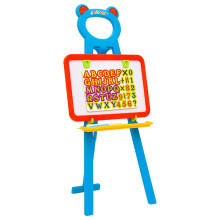 Berkfield 2-1 Children Easel with Chalkboard and Whiteboard