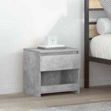 Berkfield Bedside Cabinets 2 pcs Concrete Grey 40x30x39 cm Engineered Wood