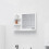 Berkfield Bathroom Mirror White 60x10.5x45 cm Engineered Wood 1
