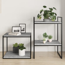 Berkfield Bookshelf Boards 8 pcs Concrete Grey 40x50x1.5 cm Engineered Wood