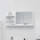Berkfield Bathroom Mirror White 90x10.5x45 cm Engineered Wood 1